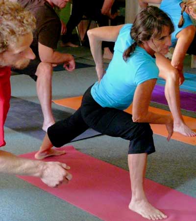 intermediate yoga class